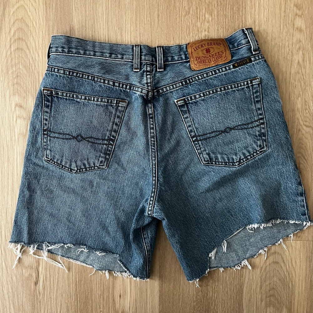 Vintage Lucky Brand Denim Shorts - Picture 1 of 8